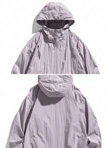 Women's Lightweight & Breathable Loose Fit Sun Protective Jacket, Suitable For Couples, Summer