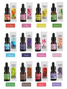 1 Piece, Aromatherapy Essential Oil, Humidifier/Aromatherapy Machine/Diffuser Stone/Car Fragrance/Aromatherapy Essential Oil, Bedroom Soothing Aromatic Plant Essential Oil, 12 Kinds Of Air Freshener, Birthday, Christmas, New Year Gifts