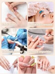 10/50/100/200/500/2000 Stücke 114mm/4,49" Orangenholzstäbchen für Nagelhautentferner & Nagelreinigung, geeignet für Nagelstudios & DIY Nagelkunst, Nagelbedarf, Nagelwerkzeuge, Nagelkunst Werkzeuge, Schulbedarf, Nägel, Nagelwerkzeuge für Aufklebe-Nägel