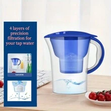 Jarra purificadora de agua de uso doméstico de 2,5 L/99 OZ - Azul - Ver 1