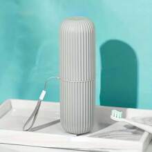 Travel Toothbrush Case Set, Includes Toothbrush Holder, Rinse Cup, Toothpaste Tube Holder And Toothbrush Organizer Box