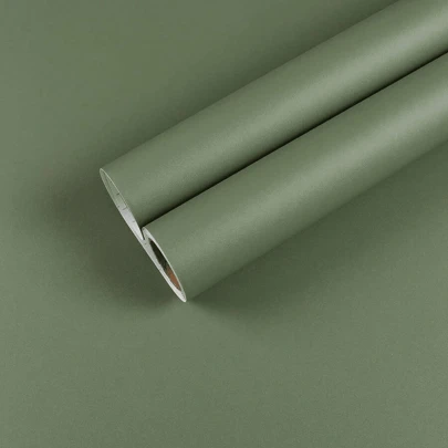 1 卷 1m/3m/5m 绿色光泽墙贴，即用型、自粘、可移除且易于清洁的壁纸，客厅卧室墙壁装饰壁纸，橱柜壁柜餐桌书桌梳妆台装饰 15.74X397.4 英寸房间装饰家居装饰浴室装饰卧室装饰房间装饰用品客厅装饰家居装饰客厅墙纸