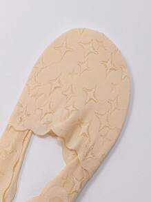 6 pares de calcetines invisibles tipo bote de mujer, con encaje estilo estrellado, de silicona antideslizante y cómodos, aptos para uso diario