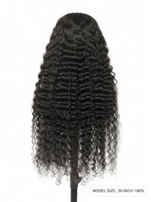 ISEE HAIR Wear Go 6x4 HD Lace Glueless Deep Wave Wigs Pre Plucked & Pre-Cut 180% 8-30 Inch Lace Closure Natural Color Wigs With Natural Hairline Human Hair Daily Use For Women