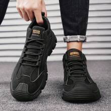 Men's Casual Sneakers, Cargo Inspired Design, Fashionable & Versatile, Soft & Comfortable Lining, Waterproof Leather Upper, Anti-Slip Outsole, Comfortable , Outdoor Casual Sports Shoes