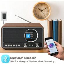 Monodeal DAB Radio With Bluetooth DAB+ DAB Plus Digital Radio FM Radio HiFi Speaker 5W TFT Display Radio With 60 Presets Sleep Timer Snooze - Black1 - View 7