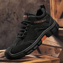 Men's Casual Sneakers, Cargo Inspired Design, Fashionable & Versatile, Soft & Comfortable Lining, Waterproof Leather Upper, Anti-Slip Outsole, Comfortable , Outdoor Casual Sports Shoes