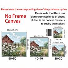 1/4 件浴室墙壁装饰木框印刷墙面艺术图片农舍墙壁艺术破旧别致的花篮艺术品既是礼物，也是墙壁装饰，可悬挂在办公室海报卧室餐厅厨房客厅