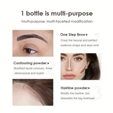 2支装黑色或棕色发际线遮瑕笔/发际线阴影粉棒/防水补色发根/快速遮盖白发/发际线阴影笔 - 彩色 - 查看 6