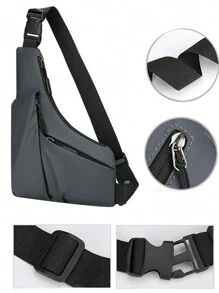 Japanese Chest Bag New Small Bag Leisure Multi-Functional Backpack Crossbody Bag Sports Waist Pack Shoulder Travel Essentials Holiday Essentials Bag For Men Bags Summer Back To School Shoulder Bag Summer Bag Springbreak Vacation Bag Pack Cross Body Bag School Supplies Sling Bag Pouch Phone Bag