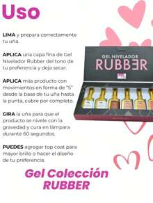 NUEVOS RUBBER Fantasy Nails 15ML C/u Gel Esmalte de uñas de uso profesional - Bronzed Beauty - Ver 3