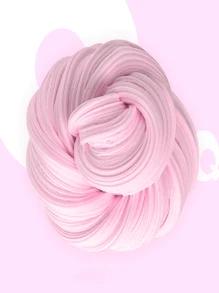 Slime cristallino soffice, super morbido e liscio, impasto da gioco colorato a schiuma