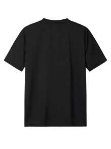 Customized Personalized Men's Printed Loose Short Sleeve T-Shirt -Add Your Text And Your Photo (For Family/Friend /Party/Team/ Boyfriend/Girlfriend/ Workwear/Pet/Couple Matching/Gifts) Family Gathering Uniform, Holiday Gift, Wedding Gift, Father's Day Gift, Best Friend Gift, Anniversary Gift, Valentine's Day Gift, Gift For Him