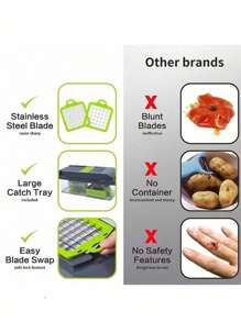 16pcs Multifunctional Kitchen Mesh Grater Set - Vegetable Slicer, Fruit Slicer, Onion Chopper, Potato Grater, Interchangeable Blades, Manual Food Shredder With Container - Great For Home Cooking, Meal Prep And Kitchen Organization, Convenient For Making Salads, Kitchen Tool