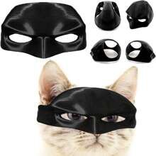 1PC, 3D-geprint kattenzwart vleermuismasker, feestgunst