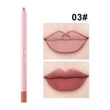 Dragon Ranee Matte Lip Liner Pencil, Long-Lasting Waterproof Sweat-Resistant, Easy To Color, Non-Fading Lip Liner Pencil In Nude, Brown, Red Colors, Essential For Beginners - Fenchunxianbi - View 20