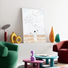 1 件《考虑天空中的飞鸟耶稣基督》艺术印刷品，数码印刷品，卧室客厅走廊的理想礼物，墙壁艺术，墙壁装饰，房间装饰，桌面装饰，防水，适用于卧室、客厅、书房、酒店酒吧、走廊、防水壁画