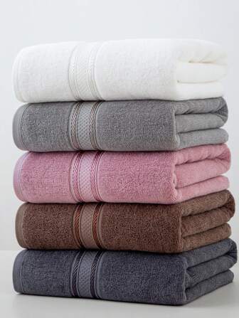 1 pieza Juego de toallas de baño extra grandes, Toalla de baño de tamaño grande rectangular de 80*160cm, Toalla de mano de 40*76cm, Pañuelo cuadrado de 34*34cm, de secado rápido y absorbente suave, adecuado para baño, hotel, gimnasio, viaje, regalo de vacaciones, salón, deportes, exterior, playa, escuela, vuelta al cole, viaje, artículos esenciales de viaje, artículos esenciales del hogar, toalla, cuidado de la piel