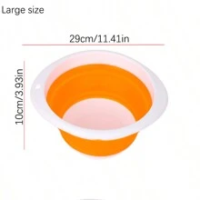 1 chiếc Phụ kiện đồ câu cá Bát mồi dày dễ gấp Bát mồi di động Bát trộn mồi mở Đồ dùng câu cá Màu ngẫu nhiên - Nhiều màu - Xem 9