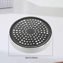 高压淋浴喷头，强力豪华浴室淋浴喷头，配有强力喷雾和小型硅胶喷嘴，通用型适用于高低水流淋浴，浴室配件家居浴室装饰秋季装饰 - 銀色 - 查看 2