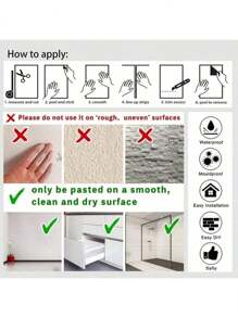 1 卷 1m/3m/5m 绿色光泽墙贴，即用型、自粘、可移除且易于清洁的壁纸，客厅卧室墙壁装饰壁纸，橱柜壁柜餐桌书桌梳妆台装饰 15.74X397.4 英寸房间装饰家居装饰浴室装饰卧室装饰房间装饰用品客厅装饰家居装饰客厅墙纸 - 綠色 - 查看 9