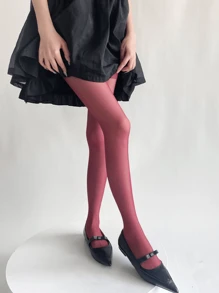 1/2 Pairs Women's Ultra-Thin Colorful Leggings, 15d Sapphire Stockings,Sexy Pantyhose, Anti-Hooking, Slimming, Transparent, Candy-Colored Stockings, Ultra-Thin Velvet Spring And Summer Thin Section High Elasticity Pantyhose