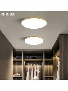 CANMEIJIA 1 件 LED 吸顶灯，大面板，现代嵌入式照明灯具，220V，适用于卧室、客厅、书房、衣柜、厨房、走廊、更衣室、出租房、房间、浴室、仓库、车库、入口