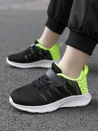 春季新款轻便舒适时尚青少年运动鞋，2025新款透气软底休闲鞋，男女童均可，适合上学、校园和日常穿着