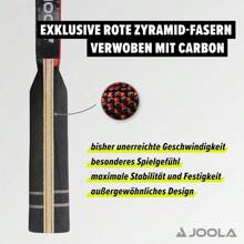 JOOLA Table Tennis Bat Infinity ITTF Approved Professional Carbon Table Tennis Bat For Advanced Players - With High-Tech Fibre 7-Layer Bat Blade - zyramid1 - View 2