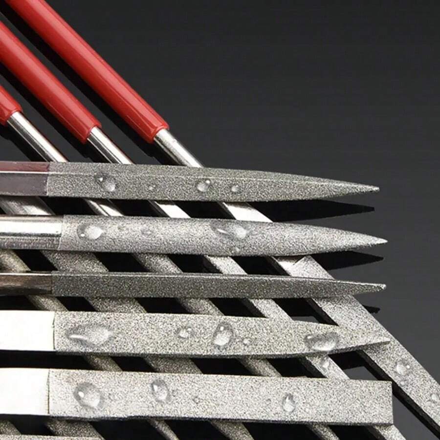 Professional 10-Piece Set Guitar Fret File Set, Luthier Tool For Fret ...