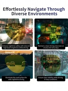 1 件装 男士 青蛙镜片 休闲时尚 复古飞行员镜框 多色 户外时尚眼镜