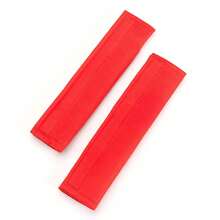 1 Pair Customizable Embroidered Name Car Seat Belt Covers, Cute & Unique Design, Suitable For Decorating Your Beloved Car, Non-Abrasive, Comfortable, No Down Material, Ideal For Holiday Decoration - Multicolor - View 9