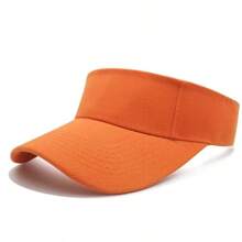 Casquettes publicitaires à transfert thermique personnalisées/brodées, casquette de soleil sport sans bord personnalisée avec logo, casquette sans bord de couleur unie, casquette de soleil sport sans bord imprimée - Multicolore - Voir 3