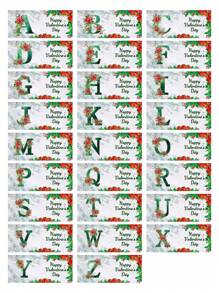 1 Stück 330ml Tasse mit individueller Initialen-Monogramm Gravur, personalisiertes Geschenk zum Valentinstag, Familienandenken, individualisierbar mit Foto, Text und Name, ideales Geschenk für den Partner, personalisierte Kaffeetasse - Valentinstag, Geburtstag, Jahrestag und andere Anlässe - Stil 2 - Übersicht 8