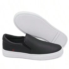 Kit 2 Iate Slip On Easy Fit Original H. Shoes Sneakers With Eyelets - Unisex - 白色/黑色 - 查看 6