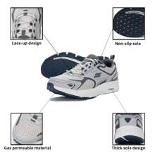 Skechers GO RUN CONSISTENT Running Shoes, M-Strike Cushioning Technology, Breathable, Men Athletic Shoes 220034-GYNV