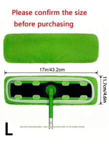 4pcs Washable Microfiber Mop Pads, Design For Wet Or Dry Floor Cleaning, Easy To Install, Essential Home Cleaning Supplies, Garden Tools