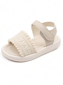 1 paar kindersandalen voor de zomer, veelzijdige Koreaanse stijl peuterband zachte onderkant jongens meisjes casual buitenschoenen