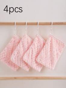 4/9 pièces Gants de nettoyage facial en fibre exquis, taille unique, réutilisables, nettoient le maquillage et les impuretés, gants de serviette de sueur, absorbants et doux, serviettes de cuisine pour la rentrée scolaire