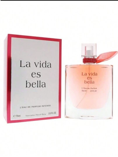 LA VIDA ES BELLA Parfum 75 ml buena regalo para san valentin fragancia para mujer aroma duradera