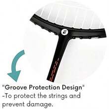 Evolve 8-64 Badminton Racket With High Tension String | 8U Ultra-Light 40T High Modulus Graphite | Professional Lightweight Racket With Case For Men Women Set Of 1 - as pic - View 5