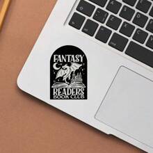Fantasy Leser Aufkleber, Bücherwurm Aufkleber, Geschenk für Buchliebhaber, Bücher Merchandising, Kindle Aufkleber, Schmöker Leser, Leseliebhaber, E-Book Reader, Schulmaterial