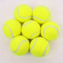 2-Inch (5cm) Pet Tennis Ball Toy For Small Dogs, Chew And Fetch Toy With High Elasticity, Suitable For Play And Training