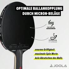 JOOLA Table Tennis Bat Infinity ITTF Approved Professional Carbon Table Tennis Bat For Advanced Players - With High-Tech Fibre 7-Layer Bat Blade - zyramid1 - View 3