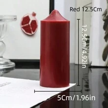 Three-Dimensional Cylindrical Aromatherapy Candle, Scented Candle - Perfect For Bedroom Atmosphere And Best Friend Gift, Wedding, Wedding Decoration Simple Geometric Decorative Design, Suitable For Wedding Scene Layout, Festival Birthday Party Gifts Graduation