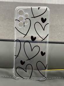 Precision Hollow Love Pattern Scratch-Resistant Soft Phone Case Waterproof Shockproof Anti-Fall - Multicolor - View 5
