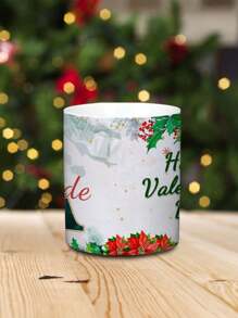 1 Stück 330ml Tasse mit individueller Initialen-Monogramm Gravur, personalisiertes Geschenk zum Valentinstag, Familienandenken, individualisierbar mit Foto, Text und Name, ideales Geschenk für den Partner, personalisierte Kaffeetasse - Valentinstag, Geburtstag, Jahrestag und andere Anlässe - Stil 2 - Übersicht 6