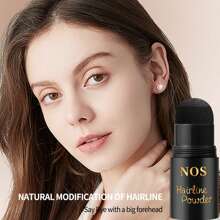 2支装黑色或棕色发际线遮瑕笔/发际线阴影粉棒/防水补色发根/快速遮盖白发/发际线阴影笔 - 彩色 - 查看 3