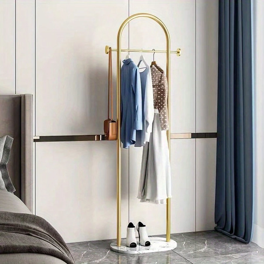Nordic Floor Standing Coat Rack,Home Bedroom Clothing Rack Ins Style,Simple Modern Luxurious Garment/Hat Rack