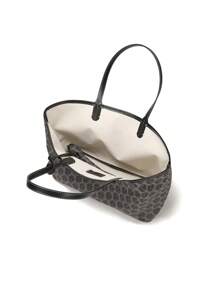 时尚女士手提包套装休闲单肩手提包大容量通勤包简约百搭学生女士单肩包 - 黑色 - 查看 3